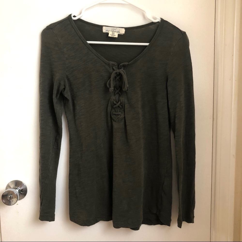 Criss Cross Tie Top